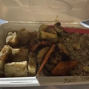 Crispy Teriyaki Tofu