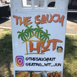 Standing sign on Hesperian.