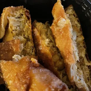 Crab and shrimp egg rolls...deliciousness