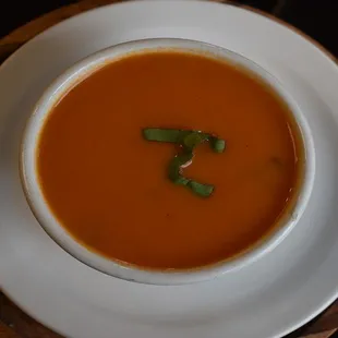 home made tomato basil soup