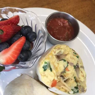 Veggie Breakfast Burrito