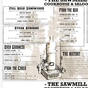 Some of the Menu
