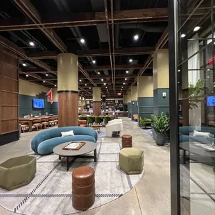 The lobby was quite impressive! Beautiful decor, lots of seating areas, plenty of Nebraska sports history.