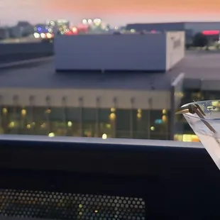 Rooftop martini