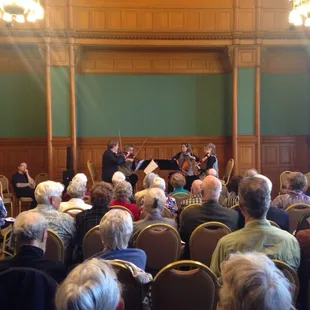 Free courtroom concerts on Thursdays at noon, October-April