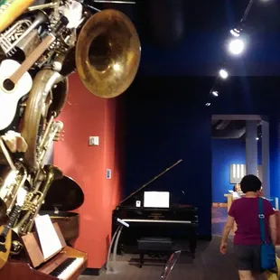 Walking to next section