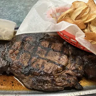 steak, food