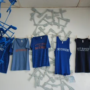 Help spread the word! Represent our bakery by wearing a Sconeage t-shirt or tank top