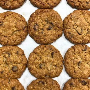Oatmeal chocolate cookies
