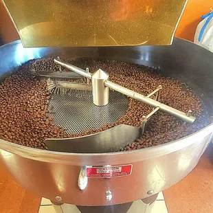 the roasting process