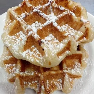 House made Liege Red Waffle