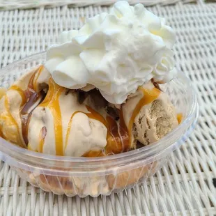 Gold Rush Sundae was excellent