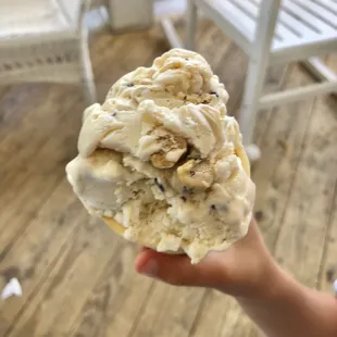 Cookie dough ice cream