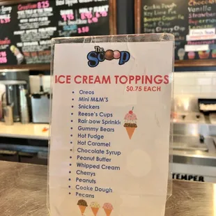 Toppings