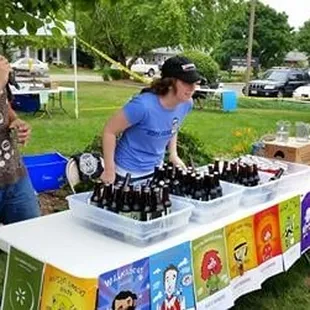 Craft beer!   Locally brewed selections.