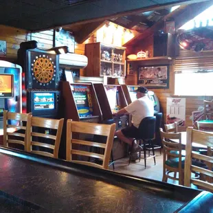 Bar area.