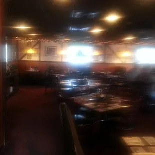 The dining room