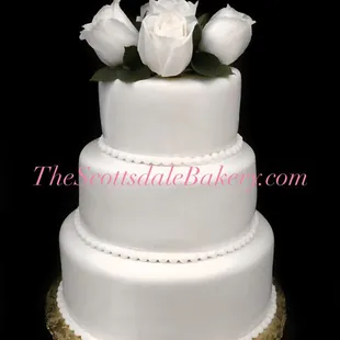 Elegant White Cake