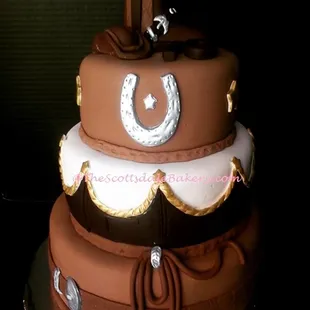 Western Themed Cake
