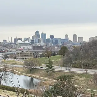 View of downtown KC from Scout