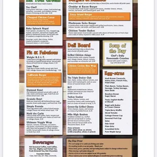 The Scrambled Egg Menu