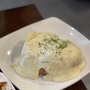 Biscuit and gravy as a choice of side