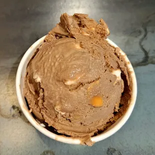 Rocky road ice cream