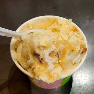 Pumpkin spice ice cream