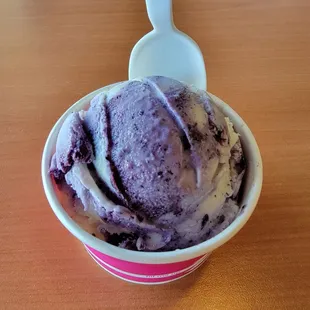 Blueberry cheesecake