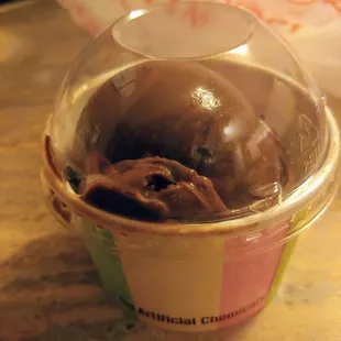 Scoop of their vegan and gluten free Fudgsicle!
