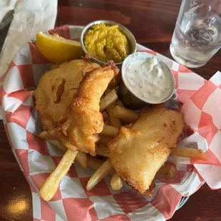 seafood, fish and chips, fish, food