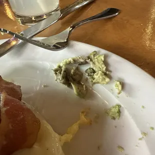 Bad avocados! But about 5mins later the water bought back another avocados on the side.