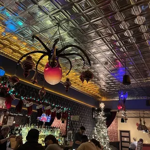 people sitting at the bar