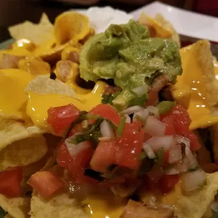 Chicken house nachos