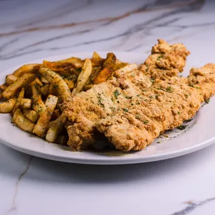 Combo #11 Fried Whiting with Fries