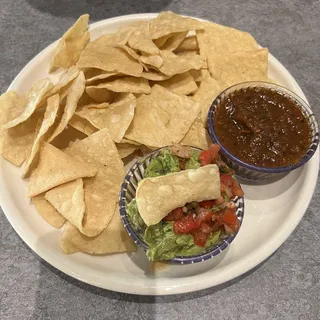 Chips, Salsa, and Guacamole