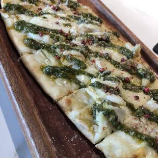 Crab & Chimichurri Pizza