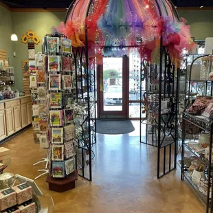 Entrance and card rack