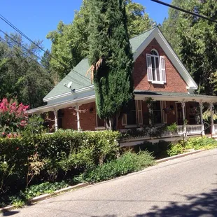 Outside of the seasons on August 31, still pretty grounds despite the drought!
