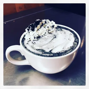 Activated Charcoal Mocha