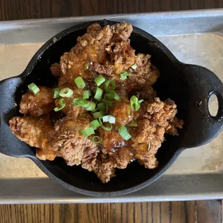 Chicken Livers with Pepper jelly