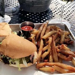 The Chubby Vegetarian Po'Boy