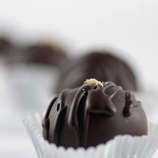 Chocolate 1oz Truffles (orange)