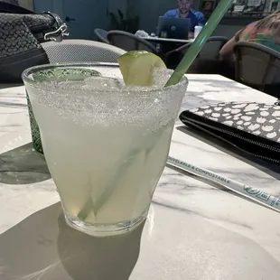 Went with the margarita. It was well made and delicious!