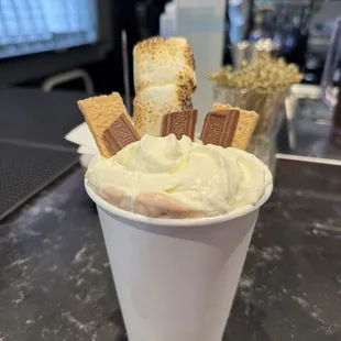 Swiss hot chocolate