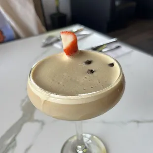 White chocolate espresso martini