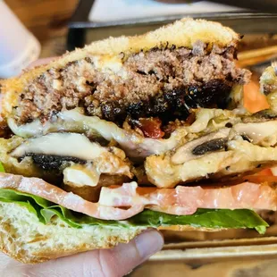 Murray&apos;s Corner Burger NEVER disappoints. The deep fried mushrooms are a nice touch.