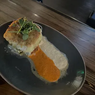 Potato Crusted Halibut