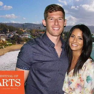 At festival of arts in laguna beach