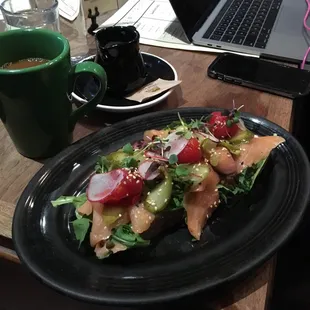 Salmon Toast